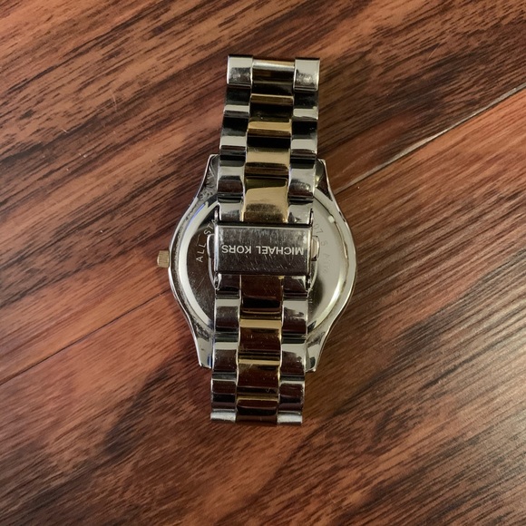 Michael Kors Two Tone Slim Runway Watch - Picture 3 of 4